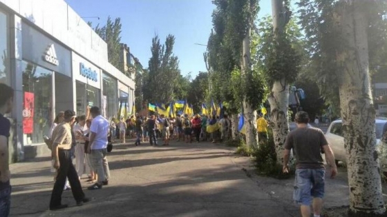 Краматорськ – це Україна. Агітація харківських патріотів (фото, відео)