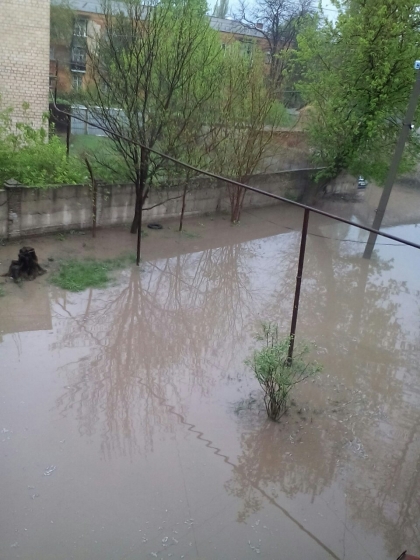 Краматорск потоп после ливеня