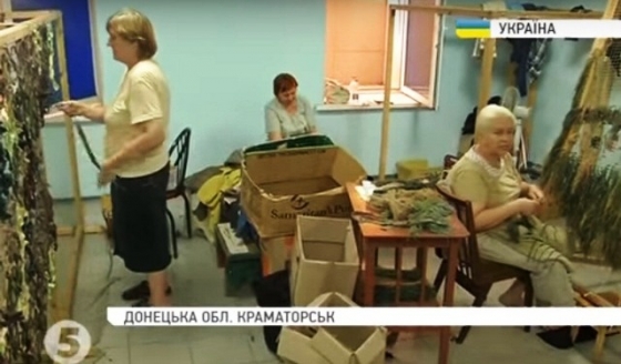 «Краматорские пчелки» помогают защитникам Украины (видео)