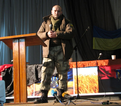 Дмитрий Ярош в Краматорске: &quot;Нужна масштабная наступательная операция в Донбассе&quot; (фото, видео)