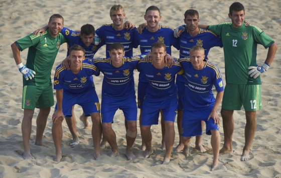Сборная Украины по пляжному футболу стала чемпионом Евролиги 