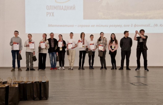 На Всеукраїнській олімпіаді з математики третє місце здобув 8-класник Микита Вальков з Краматорська