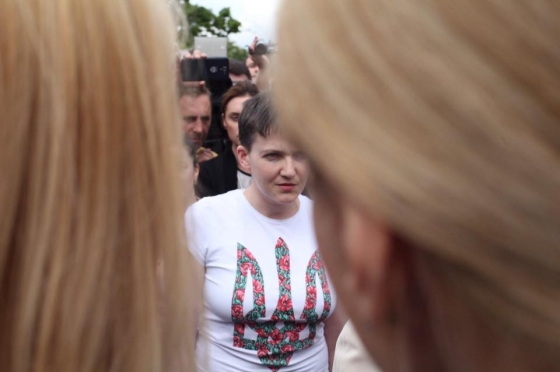 Заявление Надежды Савченко в аэропорту &quot;Борисполь&quot;: Полный текст (видео)