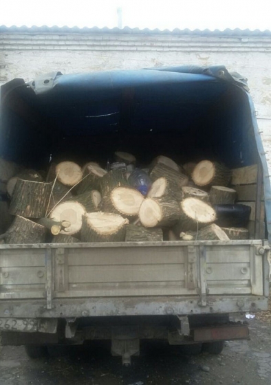 В Краматорске задержаны 2 грузовика с древесиной 