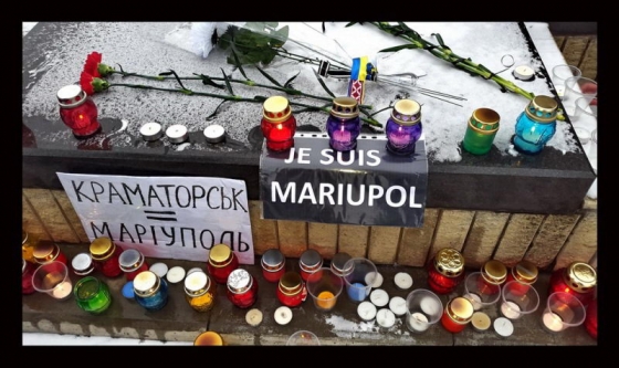 В Краматорске почтили память погибших мариупольцев
