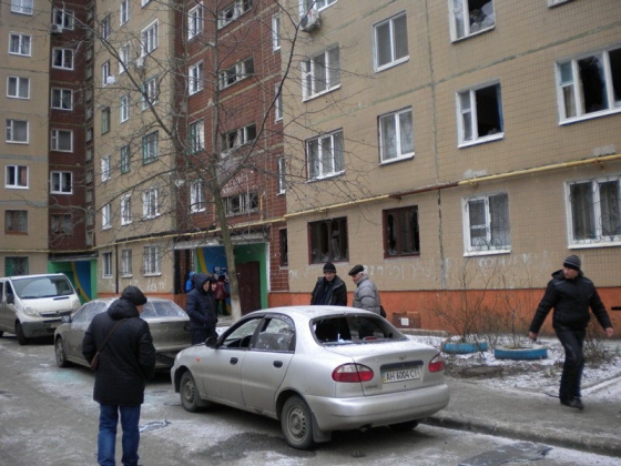 Террористы обстреляли Краматорск