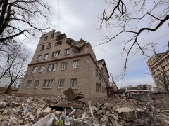 Вночі росіяни вдарили ракетами по центру Краматорська та промисловій зоні