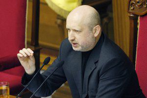 Турчинов озвучил ультиматум самопровозглашенным властям Крыма