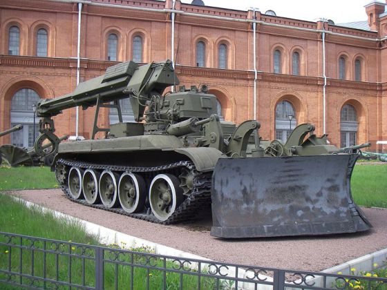 Российские СМИ публикуют ложь, заявляя, что в Краматорске ополченцы получили технику для разминирования минных полей