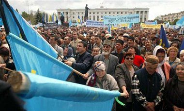 Крымские татары требуют самоопределения в составе Украины