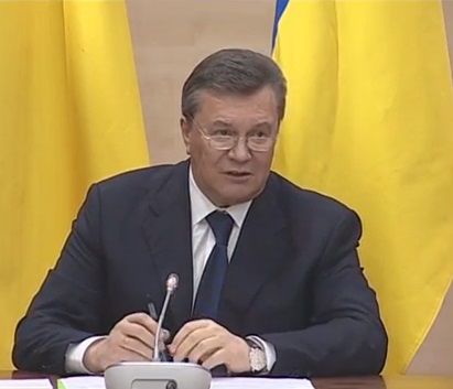 Пресс-конференция Януковича: Я против военного вторжения России в Украину