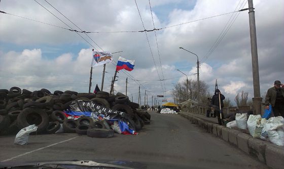Славянск в осаде. Несколько часов в захваченном городе 