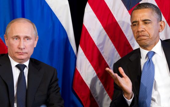 Вердикт прессы США: против Путина Обама - слабак