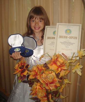 Даниела Лебедева победила в международном вокальном конкурсе