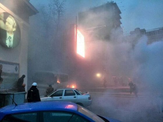 Оппозиция не признает свою причастность к стычкам на Грушевского 