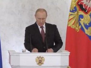 Психолог о выступлении Путина по Крыму: нарцистичный варвар, мечтающий войти в историю
