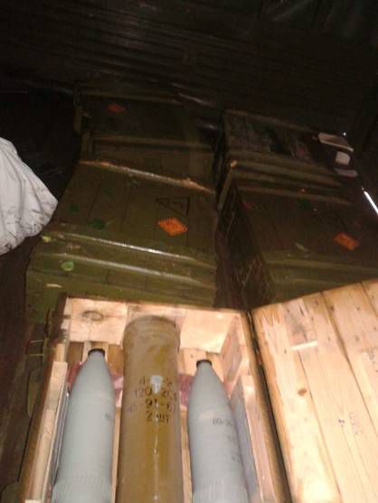 В Краматорске на бывшем заводе нашли целый арсенал оружия