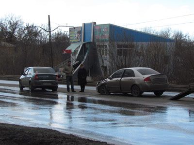 В Краматорске, на Новом Свете, произошло тройное ДТП  