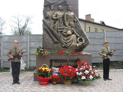В Сергеевке открыли мемориал