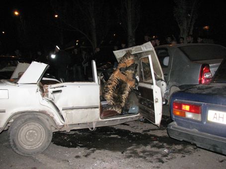 Авария на Дворцовой в Краматорске