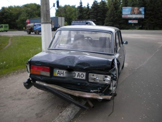 ДТП в Краматорске с участием 4-х автомобилей