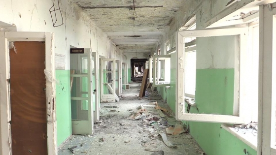 Славянск восстанавливают областную психиатрическую больницу