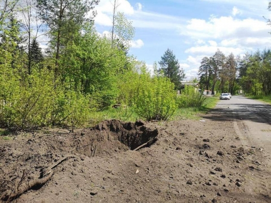 Сегодня утром российские оккупанты обстреляли Святогорск