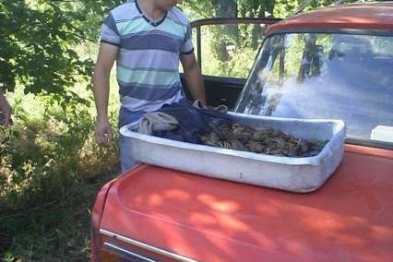 В Белозерском задержан браконьер