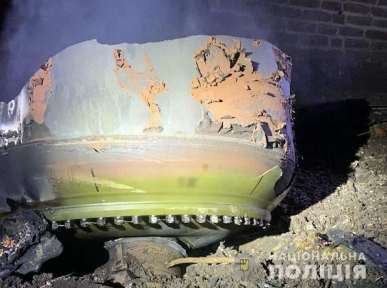 з ракетного комплексу «Іскандер» Источник: https://vp.donetsk.ua/gorod-region/gorod/106885-rosijski-okupanti-zavdali-udaru-z-raketnogo-kompleksu-iskander-po-selu-mikhajlivka-pid-kramatorskom