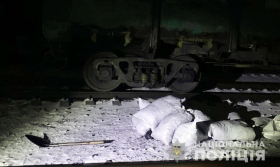 Банду из 30 человек задержали за кражу угля из поезда в Донецкой области