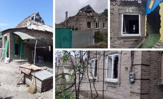 Дізнавшись про розбитий росіянами дім, родина краматорців у той же день повернулася у місто, щоб його відбудовувати