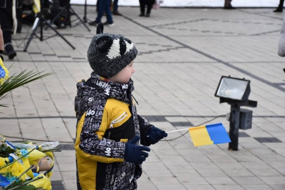У Краматорську відзначили День соборності України