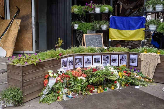 Петро Порошенко вшанував пам'ять людей, убитих росіянами у піцерії Краматорська