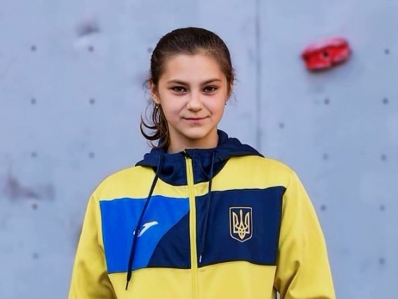 Краматорчанка завоевала бронзу на Кубке Европы по скалолазанию