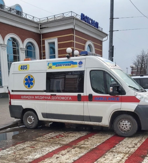 Залізнична станція “Краматорськ” стала великим евакуаційним хабом