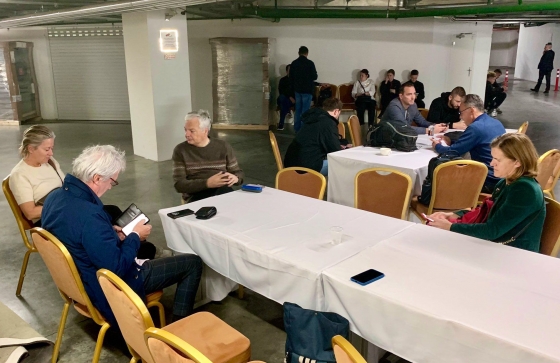 Єврокомісар Рейндерс під час вибухів перебував в укритті у Києві