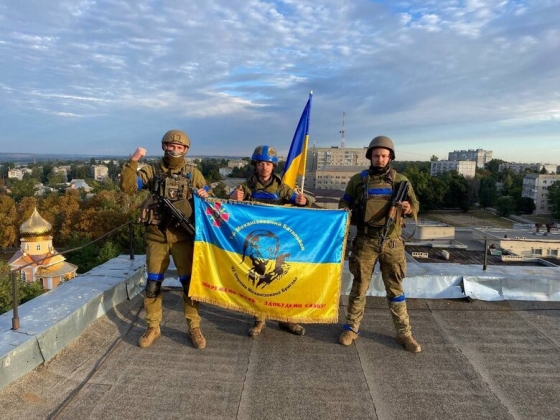 ЗСУ підняли український прапор над міськрадою у Куп’янську, - телеграм-канали