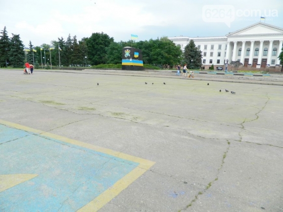 В Краматорске остались следы праздника