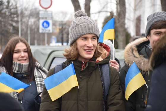 У Краматорську відзначили День соборності України
