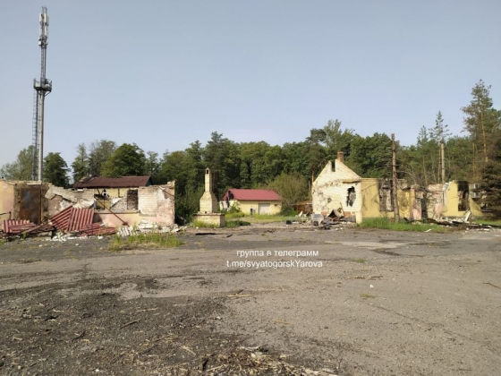 Як сьогодні виглядає найзруйнованіший район Святогірська