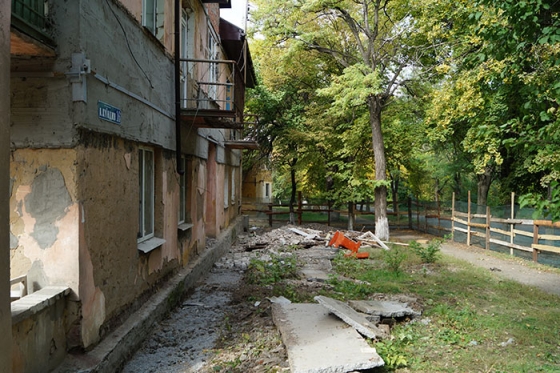 На улице Куинджи (бывш. Щербакова)