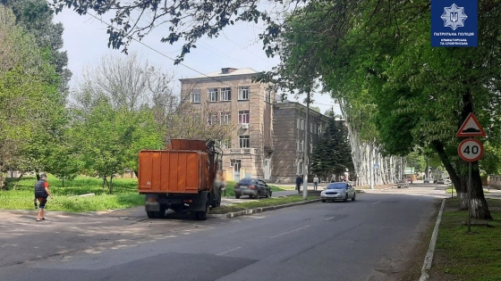 На Большой Садовой в Краматорске не разъехались Зил и ЗАЗ Daewoo