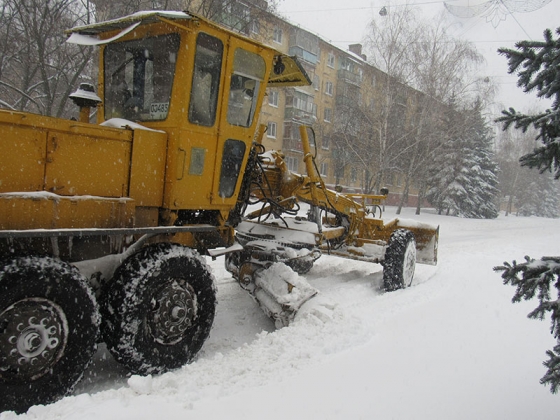снег в Краматорске