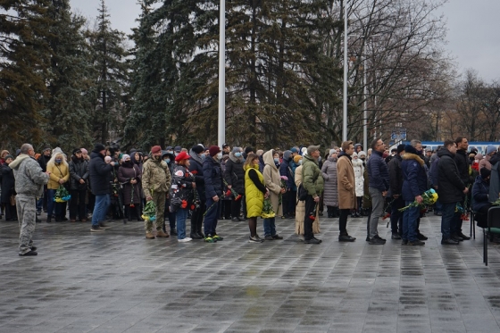 У Краматорську попрощалися із загиблим солдатом Валерієм Геровкіним