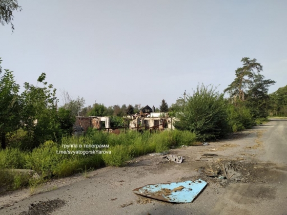 Як сьогодні виглядає найзруйнованіший район Святогірська