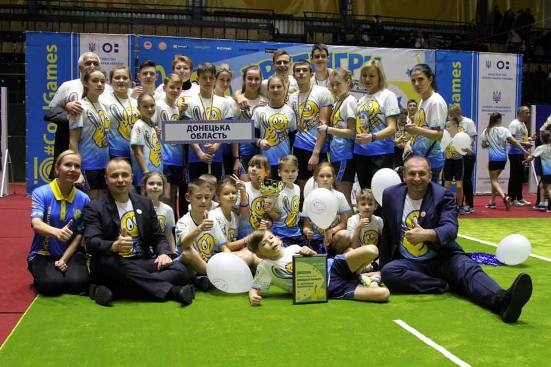Школьники из Краматорска достойно представили Донецкую область и стали призёрами Всеукраинского спортивно-массового мероприятия