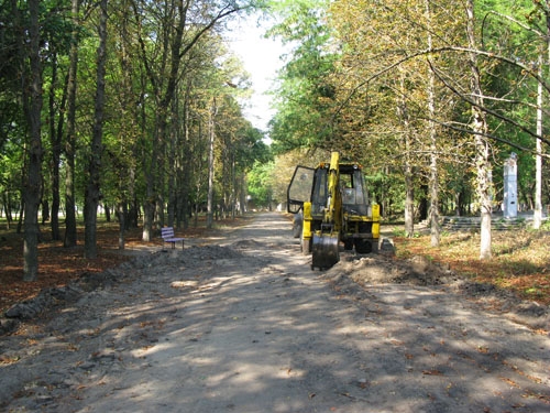 реконструкция парка Пушкина