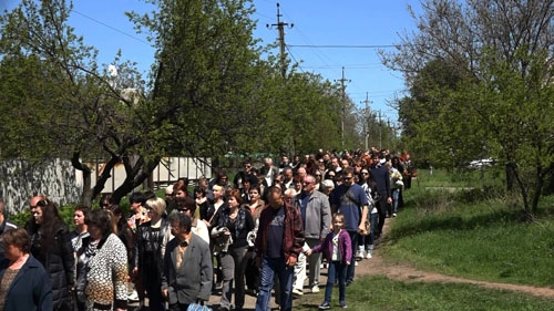 Краматорск похороны добровольца Дмитрия Афанасьева