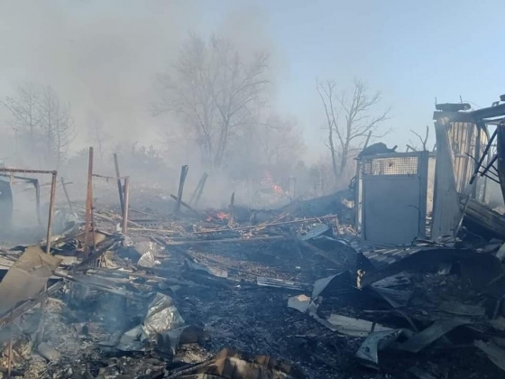 Російська армія нанесла авіаудар по Лиманській територіальній громаді
