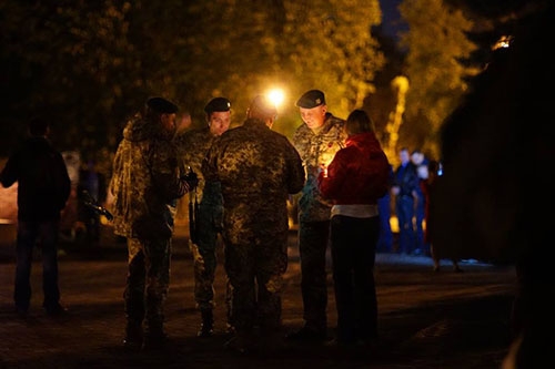 В Краматорске встретили Первую минуту мира (фото)